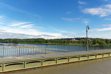 Fototapeta premium Pont canal de Briare dans le Loiret