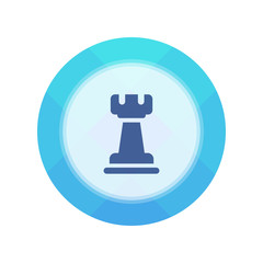 Paper Flat Cirlce Button