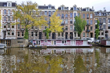 Fototapeta premium Canals of Amsterdam, Netherlands