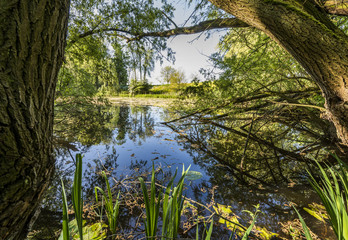 Lake Hondegat in Asperen