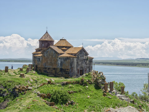 Sevansee, Kloster, Provinz Gegharkhunikh, Armenien, Asien