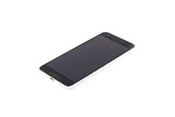Generic large black smartphone with metal body
