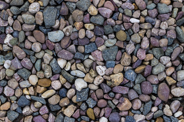 Patterned small stone background