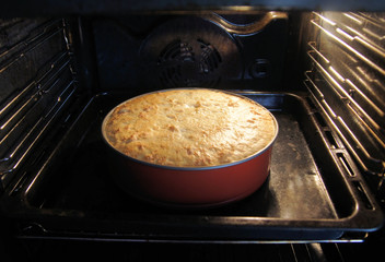 gâteau magique cuisson