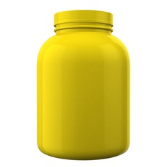 Yellow Protien Bottle