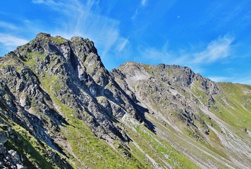 Fototapeta premium Gargellner Köpfe, Montafon
