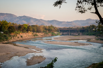 Nam Khan river Luang Prabang