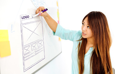 whiteboard app mobile design