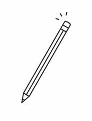 Pencil vector icon