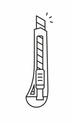 Paper knife icon