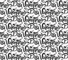 Abstract background, gift wrapping paper on Valentines day, vector image
