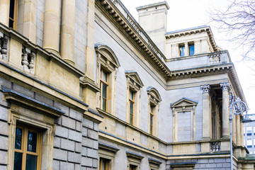 Street view of Dublin city centre
