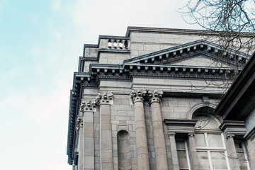 Street view of Dublin city centre