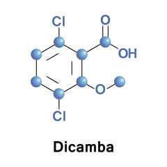 Dicamba broad-spectrum herbicide