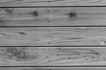 bois de bardage en noir et blanc 