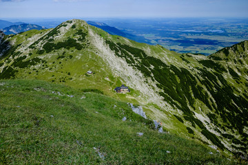 Rückblick zur Hütte