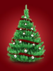 3d Christmas tree
