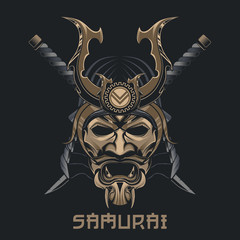 Samurai mask Japanese