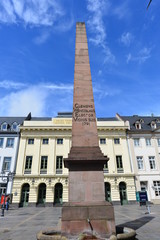 Fototapeta na wymiar Clemensbrunnen in der Altstadt von Koblenz 