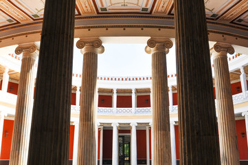 Columns in Athens, Greece