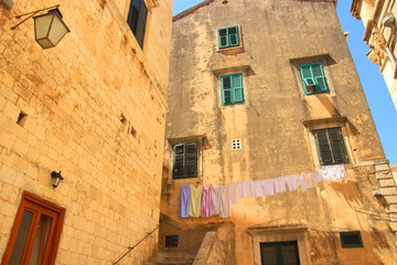 Dubrovnik Old Town, street view