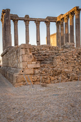 Roman Temple of Diana in Evora