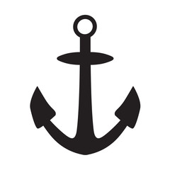 ship anchor icon- vector illustration