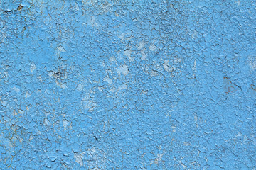 Texture of old painted metal sheet