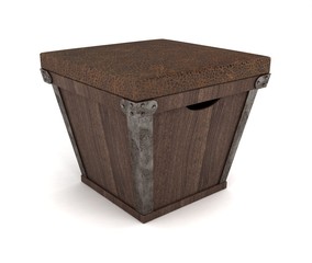 French Storage Crate