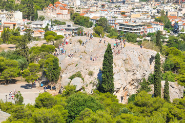 Areopagus in Athens, Greece © Lucian Milasan