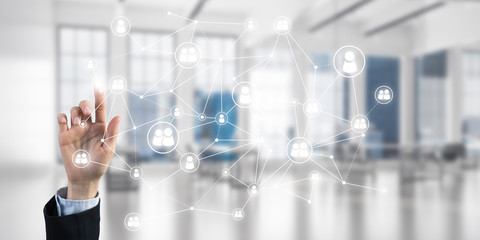 Modern wireless technologies for business and connecting people all over the world