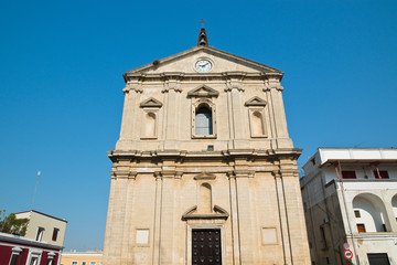 Fototapeta na wymiar Church of St. Michele Arcangelo. Castellaneta. Puglia. Italy. 