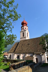 Pfarrkirche St. Martin in Tschars / Vinschgau-Südtirol