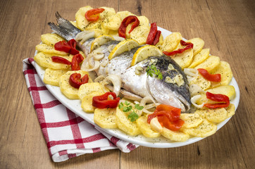 Dorada al horno