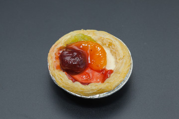 Fruit cupcakes, delicious and healthy