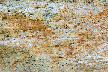 texture of a sandstone rock