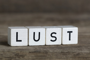 Lust, written in cubes