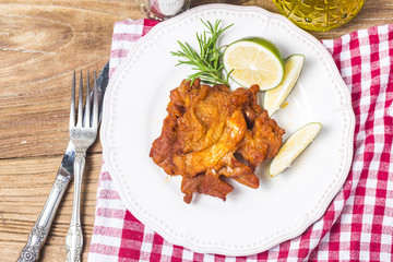 Roasted chicken