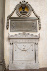 Grave in Basilica of Santa Croce, Florence