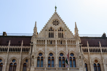 Fototapeta na wymiar hungarian parliament architecture