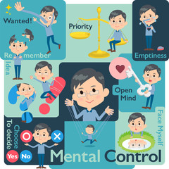 Blue clothing glass dad_Mental & volition