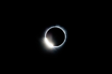 Total Solar Eclipse and Diamond Ring