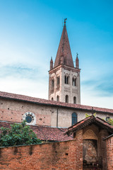 Fototapeta na wymiar Saluzzo, Cuneo, Chiesa di San Giovanni