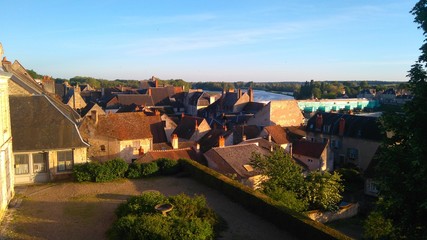 Naklejka premium toits de village