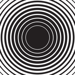 Radial concentric circle ripple background