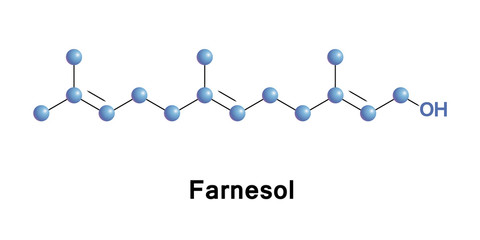 Farnesol acyclic sesquiterpene alcohol