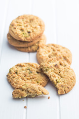 Sweet pistachio cookies.
