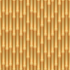 Fototapeta premium Seamless Old Bamboo Pattern Texture Background