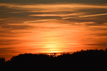 Fototapeta premium Sonnenuntergang