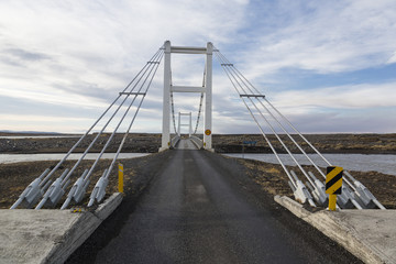 White Bridge in Iceland